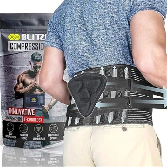 Back Brace for Lower Back Pain, Great for Women and Men With Removable Lumbar - Picture 7 of 7
